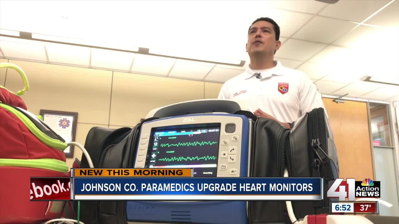 Johnson Co. paramedics upgrade heart monitors