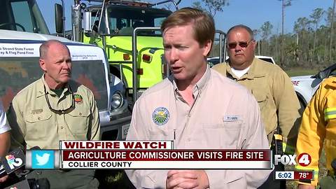 Agricuture Commissioner addresses continuing brush fire danger