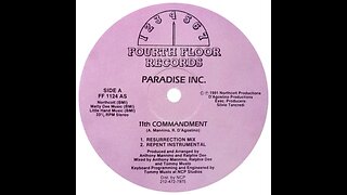 Paradise Inc- 11th Commandment (Repent Instrumental)