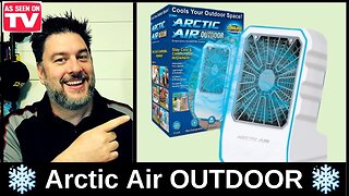 ❄️ Arctic Air Outdoor review. Evaporative cooler. portable cooler [509] ❄️