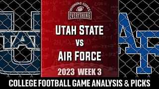 Utah State vs Air Force Picks & Prediction Against the Spread 2023 College Football Analysis