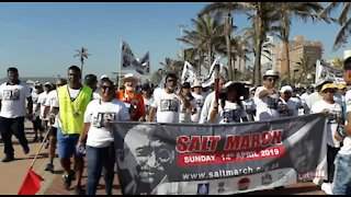 SOUTH AFRICA - Durban - Salt March 2019 (Videos) (QR9)