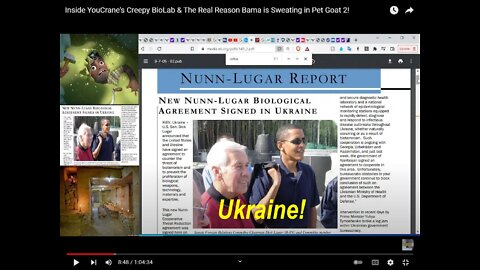 EntertheStars: Inside Ukraine's Creepy BioLab & The Real Reason OBama is Sweating in I, Pet Goat 2!