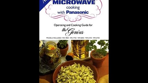 Microwave Cooking With Panasonic