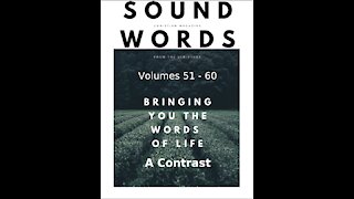 Sound Words, A Contrast