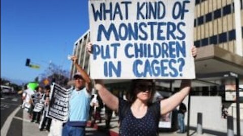Illegal Alien Kids In Cages Bad? Legal School Kids In Covid Cages Good? Can Adults Stop This?