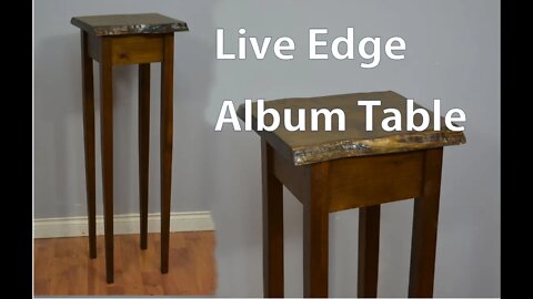 How to Build an Album Table with Natural Edge Top