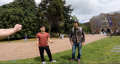 University of Washington Seattle: Divine Appointment Day, Roman Called To Evangelism, Peter The Abortion Abolitionist, Rufundo Lucas Struggling w/ Sin Desperately Asks How To Be Born Again, Holy Spirit Moving In Seattle!