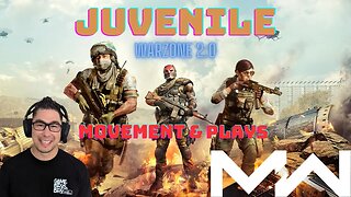 Movement & Plays in WARZONE 2.0 with JUVENILE!!