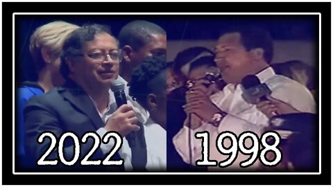 I DISCORSI SIMILI DI PETRO E CHAVEZ...le curiose coincidenze dei discorsi di Gustavo Petro neopresidente della Colombia nel 2022 con Hugo Chávez ex presidente del Venezuela nel 1998.lascio a voi i commenti