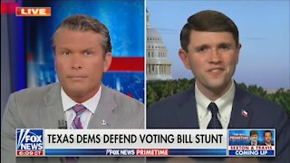 Dem Can't Name ONE Voter Who's Right To Vote Would Be Denied Under TX Bill