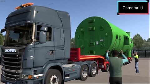 Heavy Cargo driving/ Euro Truck Simulator 2