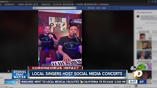 Local singers host social media happy hour concerts