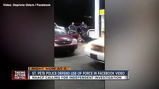 St. Pete Police investigating video that shows officers using taser on man at gas station