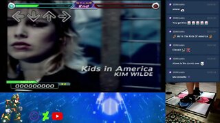 Dance Dance Revolution EXTREME (PS2, US) - Kids In America - HEAVY - AA#459 (Full Combo)
