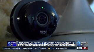 Baltimore City Council considering rebate program for security cameras