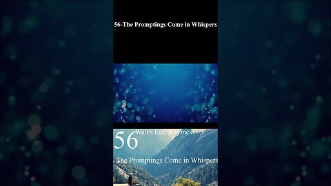 56-The Promptings Come in Whispers #short