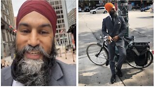 Jagmeet Singh on a mission.