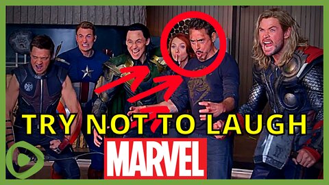 MARVEL BLOOPERS | TRY NOT TO LAUGH