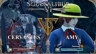 SoulCalibur VI — Gilledge (Cervantes) VS Amesang (Amy) | Xbox Series X Ranked