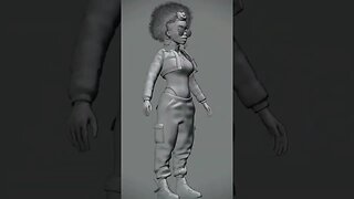 3d character in blender