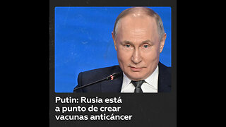 Putin anuncia la aparición de vacunas contra el cáncer en Rusia