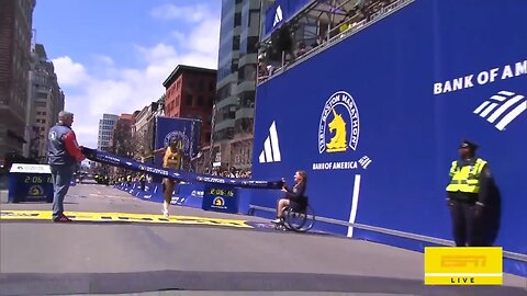 Sisay Lemma wins men's race at Boston Marathon