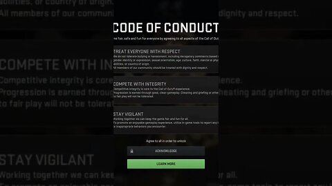 CoD Code of Conduct. 5 seconds later... F**k You! Mother F**ker! 🤦‍♂️#cod #callofduty #mw2 #tegrity