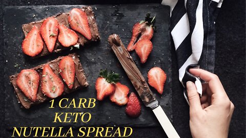 1 CARB Keto Nutella in 10 Minutes | Low Carb, Sugar free, & Healthy