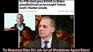 The Weaponized Biden DOJ Jails Gal Luft Whistleblower Against Bidens!