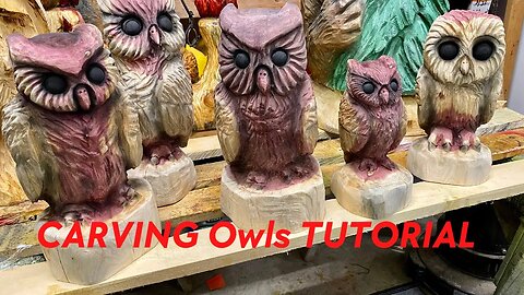 Simple OWL CARVING - TUTORIAL