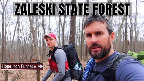 Zaleski State Forest - Ohio Hiking, Backpacking and Trail Running - North and South Loops