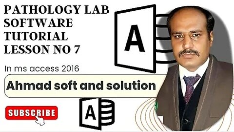 Pathology Lab management and reports and billing Software tutorial no 7 | Ahmad soft and solution