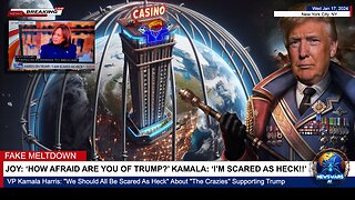 VP KAMALA: "We Should All Be Scared As Heck" About "The Crazies" Supporting Trump