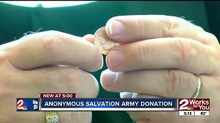 Donor gives rare coins to Salvation Army