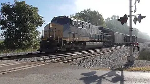CSX C700 Loaded Coal Train from Sterling, Ohio September 16, 2023