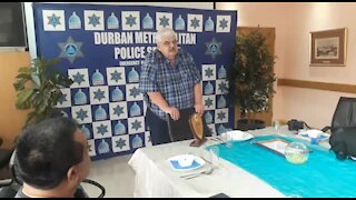 SOUTH AFRICA - Durban - Metro police farewell (Video) (5w4)
