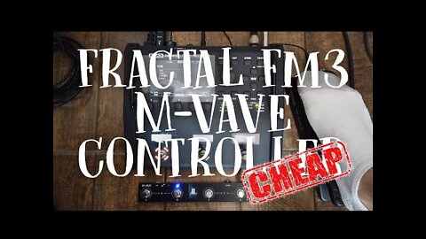 Cheapest controller on the market with Fractal FM3 | M-vave chocolate controller and midi receiver