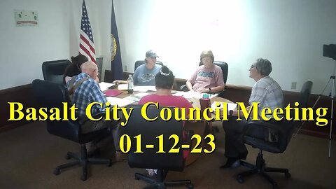 No. 900 – Basalt City Council Meeting 01–12–23