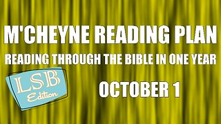 Day 274 - October 1 - Bible in a Year - LSB Edition