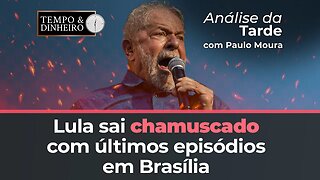 Lula sai chamuscado com últimos episódios em Brasília