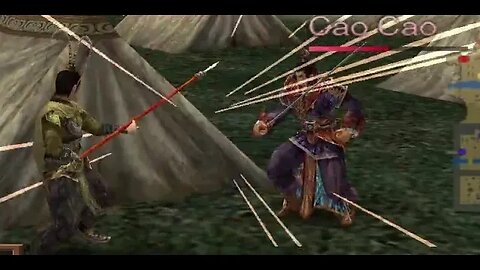 Dynasty Warriors 3 (Playstation 2) Carriage driver Musou mode part 3