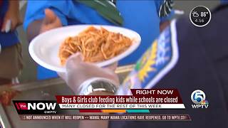 Boys and Girls Club feed hungry children