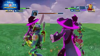 Disney Infinity 3.0 Jessie & Boba Fett vs Iron Man & Hector Barbossa