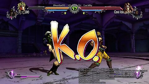 JoJo All Star Battle R Nintendo Switch Rage Quit TOP RANK User: Lucidity fourth time