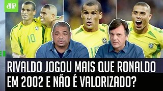 "Sobre o Rivaldo, eu SÓ NÃO CONCORDO que..." Veja esse BAITA DEBATE sobre Seleção, Ronaldo e mídia!