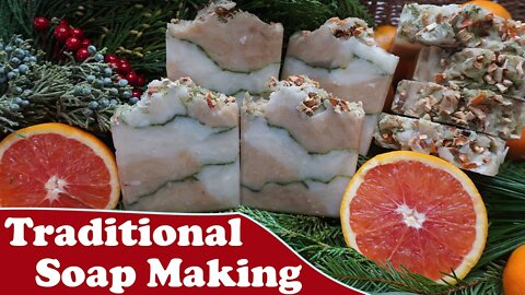 Traditional Holiday Soap Making ~ How to Make Soap for the Holidays
