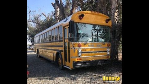 Registered 1987 Blue Bird Skoolie Bus | School Bus RV Project for Sale in California