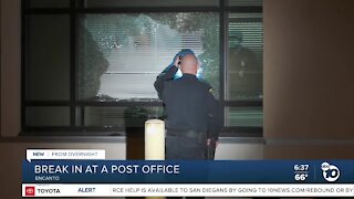 Police respond to break-in at post office in Encanto