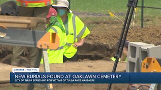 The count of unmarked graves at Oaklawn Cemetery is at 27